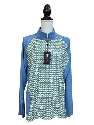 Camisa de golf Ralph Lauren RLX multicolor 1/4 cremallera XL Foto 1 de 4