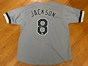 BO JACKSON Autographed Signed Chicago White Sox Jersey Beckett Witnessed - Picture 1 of 3