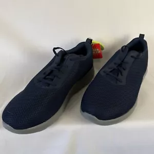 SKECHERS MEN'S GO WALK MAX EFFORT 5GEN NAVY/GRAY 14 W 54601EWW NEW! - Picture 1 of 7