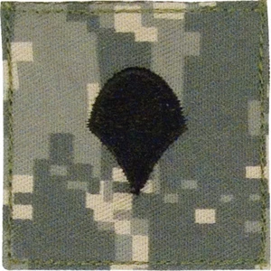 SPEC-4 CPL Rank ACU Insignia "Hook & Loop" Patch Official U.S. Made 1760 Rothco - Picture 1 of 6