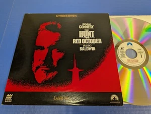The Hunt For Red October - Laser Disc Letterbox  Sean Connery Alec Baldwin - Picture 1 of 3