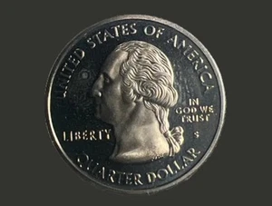 2000-S Cameo PROOF "South Carolina" Washington Quarter - Picture 1 of 3