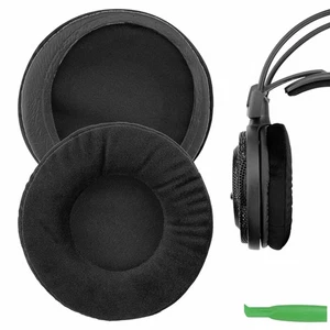 Almohadillas de terciopelo Geekria para auriculares ATH-Ad700 Ad900x ATH-Ad1000x (negro) - Imagen 1 de 6