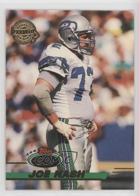 1993 Topps Stadium Club Super Teams Redeemed Super Bowl XXVIII Joe Nash #252 - Image 1 of 2