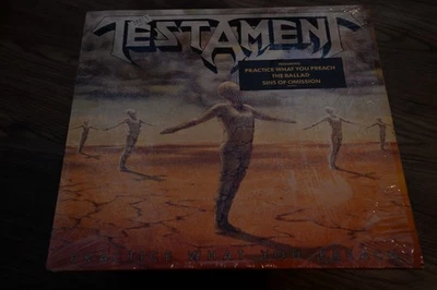 Testament  Practice What You Preach USA 1989 FIRST PRESS VINYL LP SHRANK WARP - Image 1 of 4