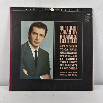 Operating Arias By Franco Corelli Angel Stereo 12-Inch Vinyl Record - Image 1 of 4