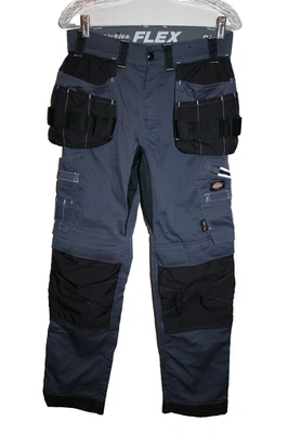 Mens Dickies Flex Workwear Pants Built In Tool Holster Cargo Pockets 28x32 - Image 1 of 3