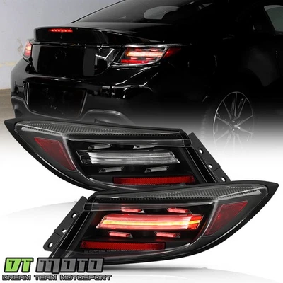 For 2022-2024 Toyota GR86|Subaru BRZ Full LED Sequential Tail Lights Brake Lamps - Image 1 of 4