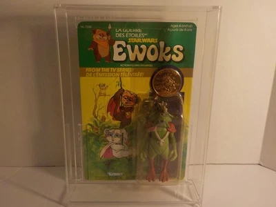 LS Vintage Kenner Star Wars Ewoks Series KING GORNEESH (1985) SIN USAR, EN CAJA extranjero francés Foto 1 de 4