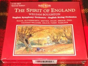 William Boughton English String Orcheatra The Spirit of England- 4 CD Set New - Picture 1 of 8