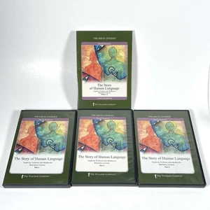 GREAT COURSES: Story of Human Language 6-Disc DVD & Guidebook VERY GOOD - Imagen 1 de 17