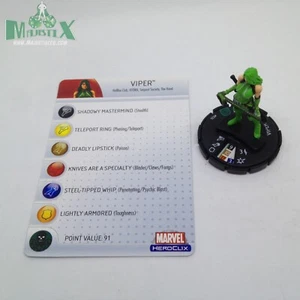 Heroclix Capitán América Set Víbora #026 ¡Figura poco común con tarjeta! - Imagen 1 de 1
