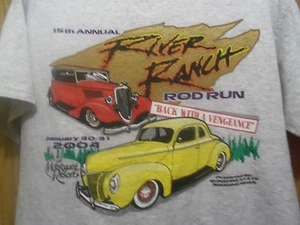04 River Ranch Rod Run grau Grafik M T-Shirt Hot Rods FL - Bild 1 von 2