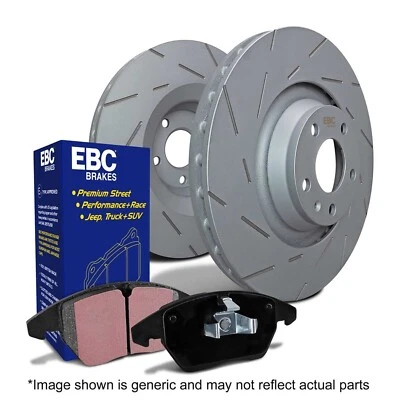 EBC S2KF1730 Stage 2 Sport Slotted Front Brake Kit for 15-19 Ford F-150 - Image 1 of 2
