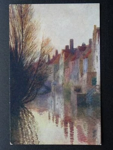 Postal ON THE CANAL c1920s de Geo Pulman & Sons Ltd - Imagen 1 de 2