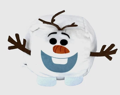 Disney Frozen Muñeco de Nieve Olaf Peluche Animal Cubo Coleccionables 4” Cubo Suave Foto 1 de 4