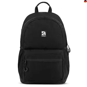 AUDETIC Schulrucksack Mädchen und Jungen Teenager Schwarz - Flex - Rucksack - Bild 1 von 8