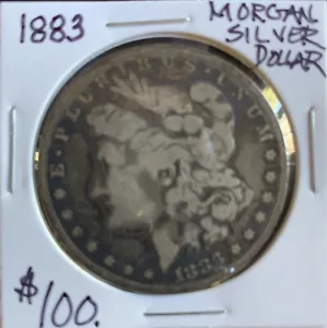 1883 Morgan Silberdollar - Bild 1 von 7
