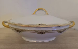 Vintage China Royal Bayreuth Belmont Bavaria ovale Gemüseschale & Deckel - Bild 1 von 13
