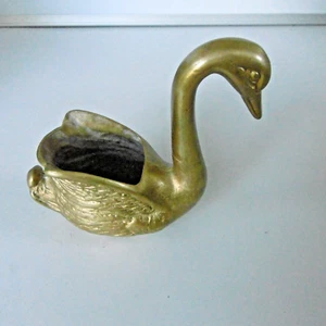 cygne vide poche en bronze épais - Imagen 1 de 8