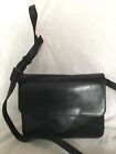 Annapelle Black Buffalo Leather Cross Body/Shoulder Bag / Handbag