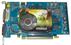 scheda grafica video card Sparkle Nvidia GeForce 6600GT 128bit - Foto 1 di 11