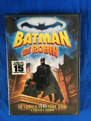 Batman & Robin-Superman- Masked Marvel- Spy Smasher -Captain Marvel....5 DVD"s.. - Image 1 of 4