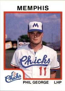 1987 Memphis Chicks ProCards #626 Phil George Pittsburgh Pennsylvania PA Card