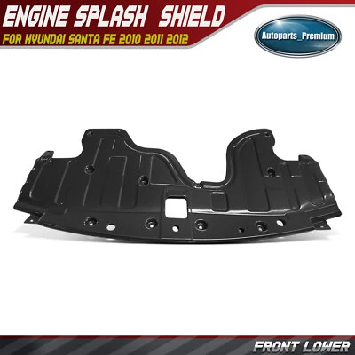 Cubierta inferior delantera del motor para Hyundai Santa Fe 2010 2011 2012 L4 2,4 L V6 3,5 L GAS Foto 1 de 4