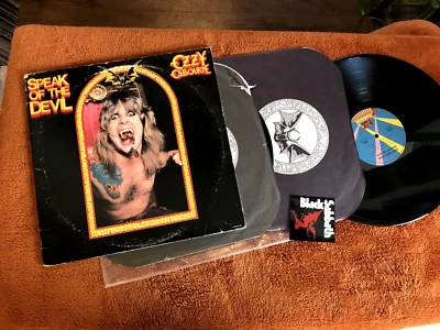 OZZY OSBOURNE 2 LP Speak Of The Devil 1982 JET ZX2 38350 OG w/black sabbath stkr - Image 1 of 4