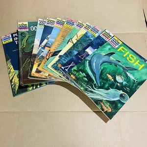 THE HOW AND WHY WONDER BOOKS BULK LOT Vtg 60's Lot Of 12 - Picture 1 of 13