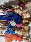 LOT OF 8 VINTAGE BARBIE DOLLS 80's 90’s Lot Of Mixed Dolls With Clothes