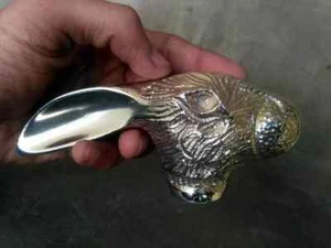 Working Rabbit Head Handle Only For Cane Wooden Walking Stick Cane Design Gift - Picture 1 of 3