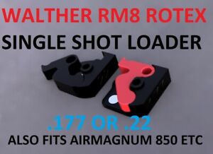AirMagnum 850 Walther Dominator 1250 Rotex RM8 Single shot tray loader .22 .177