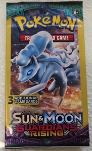 POKEMON SUN & MOON GUARDIANS RISING 3 CARD BOOSTER PACK (1) NEW PACK - Foto 1 di 2