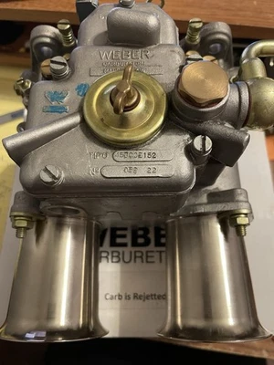 Carburador Weber 45 DCOE genuino Foto 1 de 4