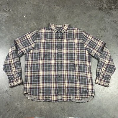 Vince. Camisa Para Hombre XL Multicolor Abotonada Manga Larga Confort Defectos Foto 1 de 4