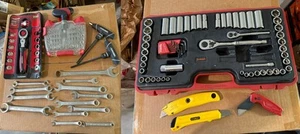 150 pc Husky tool set ratchet sockets allen wrench Milwaukee fastback Flare nut - Picture 1 of 24