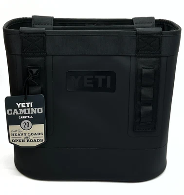 Bolso de Mano YETI Camino 20 - Negro | Bolso Impermeable Duradero | Uso Diario Foto 1 de 4