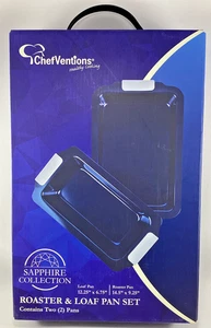 Chef Ventions Roaster & Loaf Pan Set New In Box - Picture 1 of 2