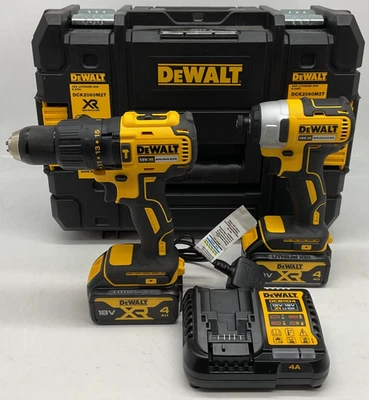 DeWaltDCK2060M2T Drill DCD778 & Driver DCF787 Set w/ 2 x Battery Charger + Case - Image 1 of 4