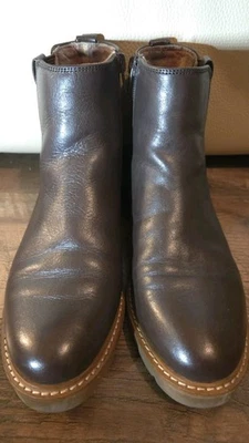 Botas Rockport Trutech Mujer Mujer Cremallera Lateral Marrón Talla 7M #C19397 Usadas en Excelente Condición Ver Fotos Foto 1 de 4