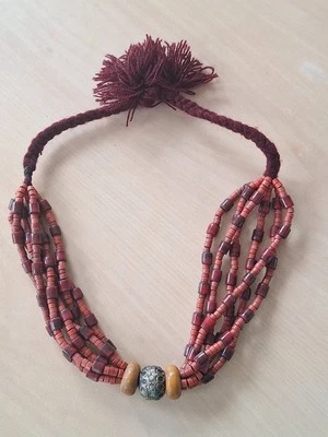 COLLAR BEREBER TRIDIONAL MARRUECOS ANTIGUO VANTAGE TRIBLAL Foto 1 de 4