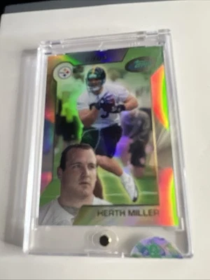 2005 eTopps Heath Miller #50 Rookie RC sealed  - Image 1 of 4