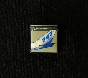 Pin Boeing 747 Logo Airplane 5/8" Pin B747 747 Brand New and Free Shipping! - Picture 1 of 5