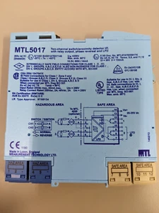 MTL5017 Two-channel switch/proximity detector I/F With Relay Output - Picture 1 of 9