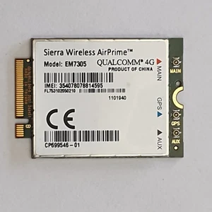 Fujitsu LifeBook E756 WWAN Karte 4G Modul UMTS Card EM7305 - Bild 1 von 2