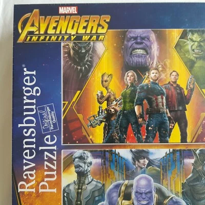 Marvel Avengers Infinity War 4 jigsaw puzzles 100 pcs Ravensburger sealed - Image 1 of 4