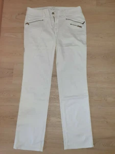 Jeans Marke ESPRIT W 34   L 32 Medium Rise Straight Farbe Weiß Sehr schön - Bild 1 von 5