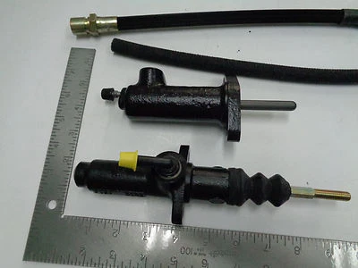 KIT CILINDRO EMBRAGUE PORSCHE 924S 944 944 TURBO 951 S S2 COMPLETO CON MANGUERAS NUEVO Foto 1 de 4